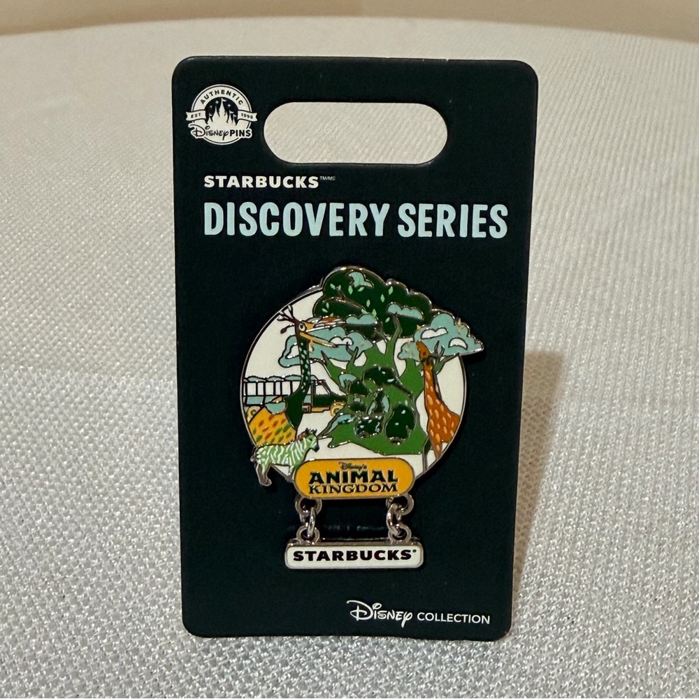 NEW 2024 DISNEY STARBUCKS DISCOVERY SERIES COLLECTORS PIN ANIMAL KINGDOM